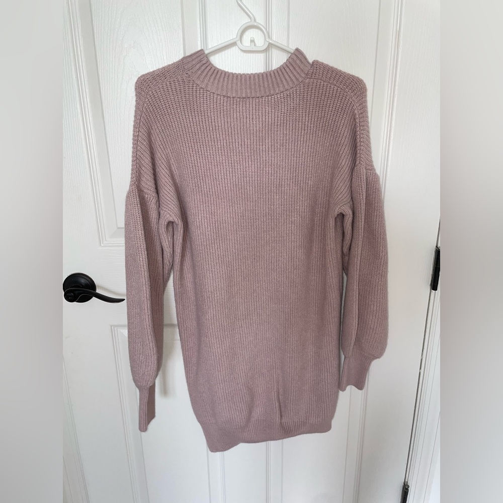 Mini sweater dress - s